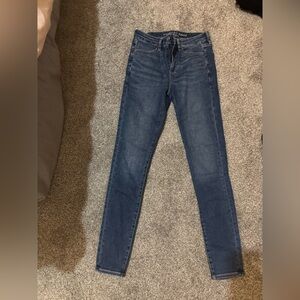 American Eagle Outfitters Blue Skinny Jeans